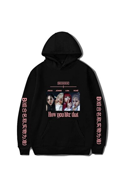 Vordevia Albumul BLACKPINK How You Like That Hoodie