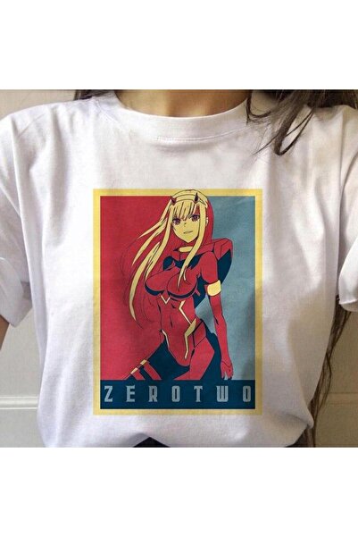 Vordevia Tricou Zero TWO Femei Franxx Anime mod80