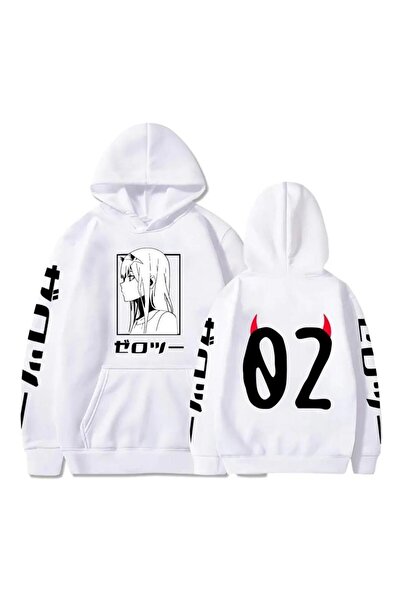 Vordevia Franxx Zero Two Hip Hop Manga Hoodie