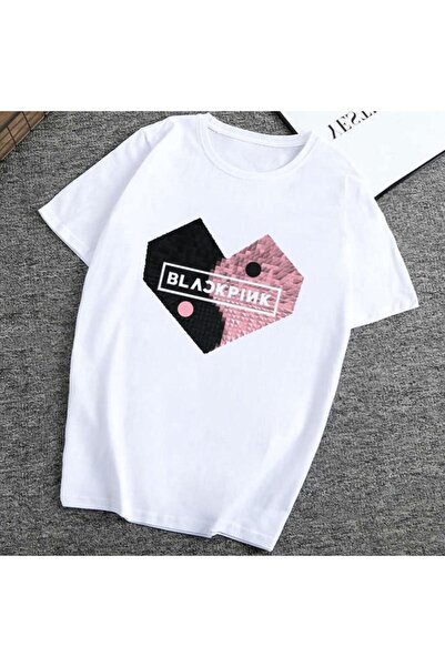 Vordevia Blackpink majica sa printom za žene Kpop korejska T-shirt majica