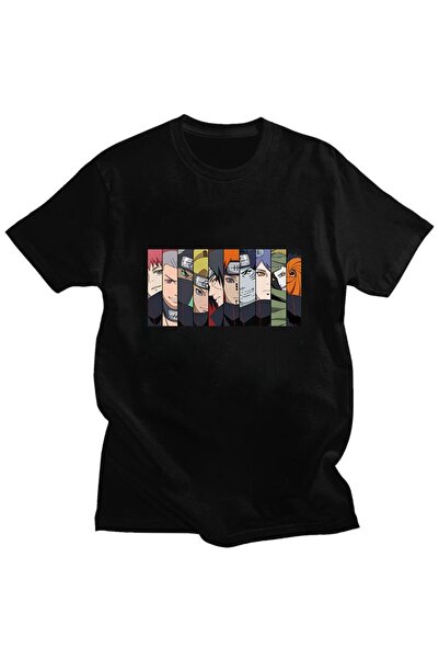 Vordevia Naruto T-shirt Manga Akatsuki Unisex Model43