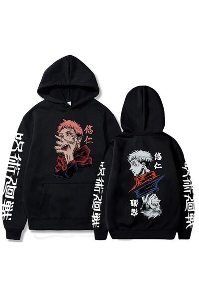Vordevia Jujutsu Kaisen Gojo Satoru Štampano Hoodie Model453