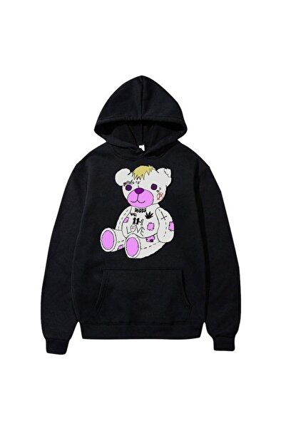 Vordevia Hoodie majice sa printom medveda Lil Peep