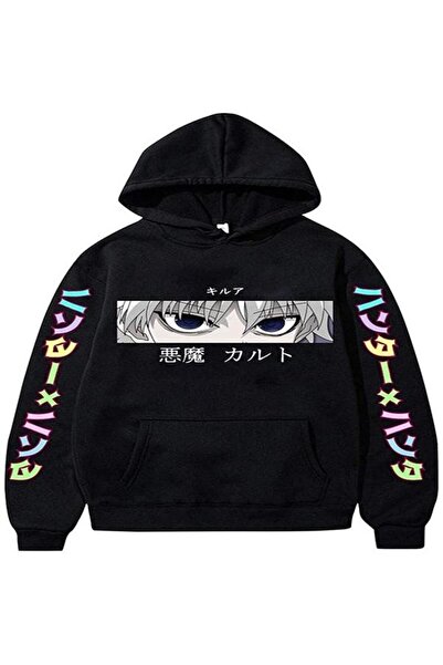 Vordevia Hunter X Hunter Gon Eyes Sa kapuljačom Killua