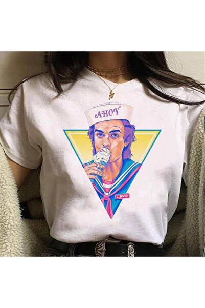 Vordevia Stranger Things T-shirt model80