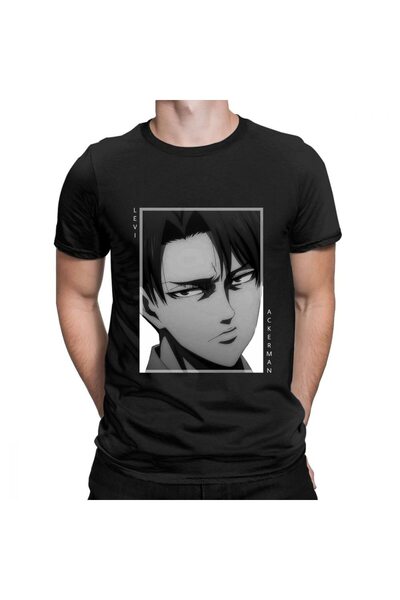 Vordevia Anime Attack on Titan T-shirt muški model749