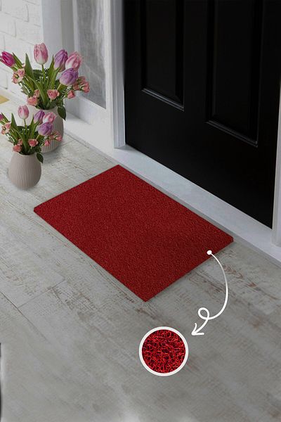 Pratixstore Versatile and Absorbent Curly Doormat – Perfect for Doormats, Doormats, and More.