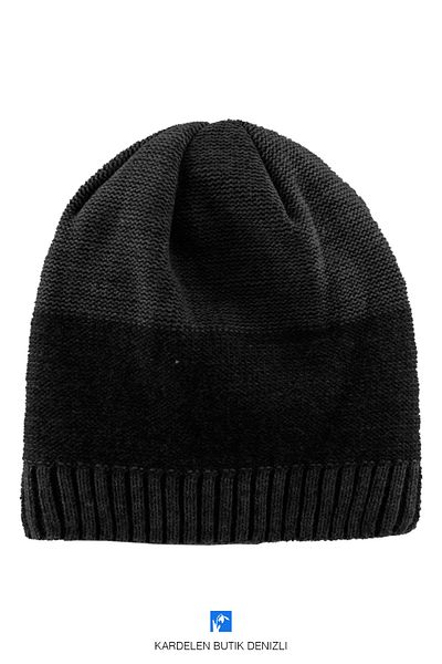 Kardelen Butik Denizli Warm Winter, Fleece-lined Knitted Beanie with Miflon inside
