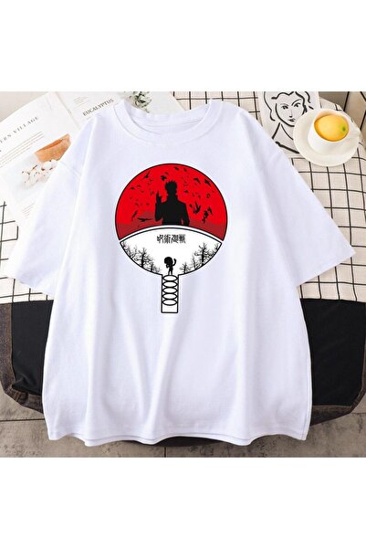 Vordevia Naruto Učiha Itači Anime ikona T-shirt 5