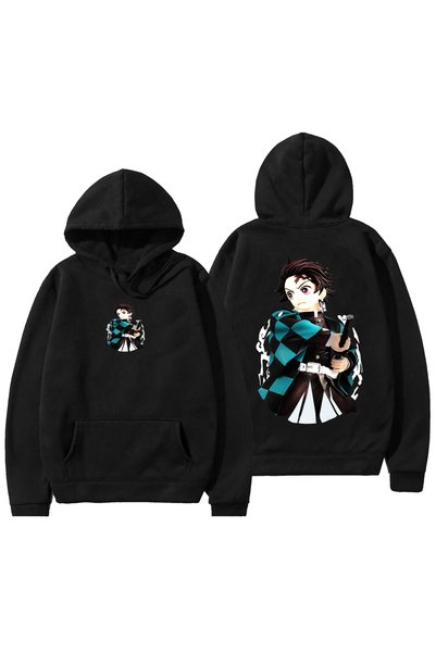 Vordevia Demon Slayer unisex dukserica Tanjiro