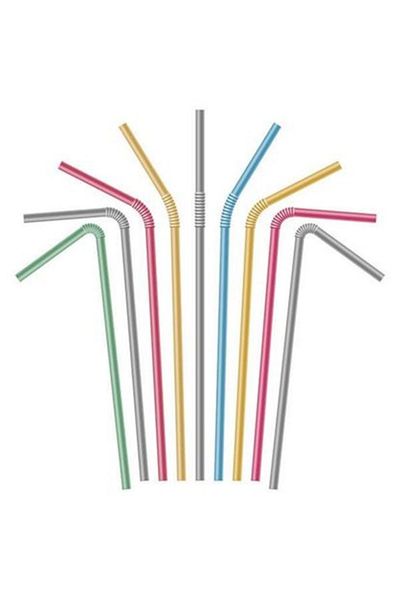DNG STORE Colorful Bellows Thin Pipette 200 Pieces