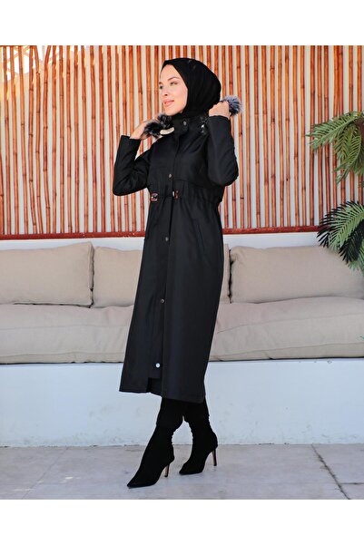 KMKkombin ÖZ ΓΥΝΑΙΚΕΙΑ BONDIT ΥΦΑΣΜΑ BATTAL ΑΔΙΑΒΡΟΧΟ ΚΑΙ ΑΝΕΜΟ ΓΟΥΝΑ ΕΣΩΤΕΡΙΚΟ ΠΑΛΤΟ