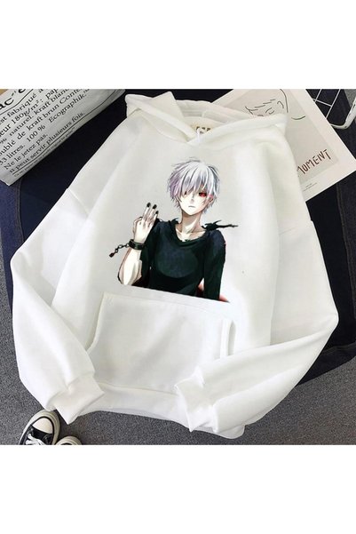 Vordevia Kaneki Ken Tokyo Ghoul dukserice unisex