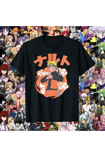 Vordevia Naruto Shippuden majica sa vrtlogom i oblacima
