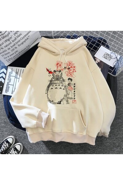 Vordevia توتورو هوديي جيبلي Kawaii Hoodie76