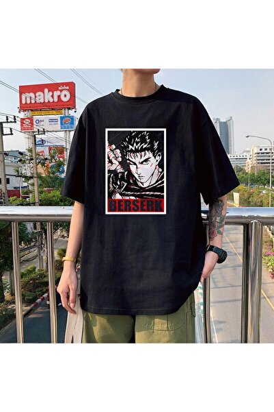 Vordevia Anime Berserk Guts Manga T-shirt mod424