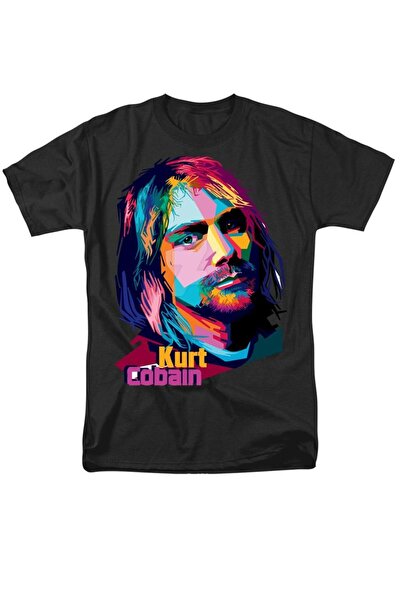 Vordevia Muška Nirvana Kurt Cobain Štampano majica