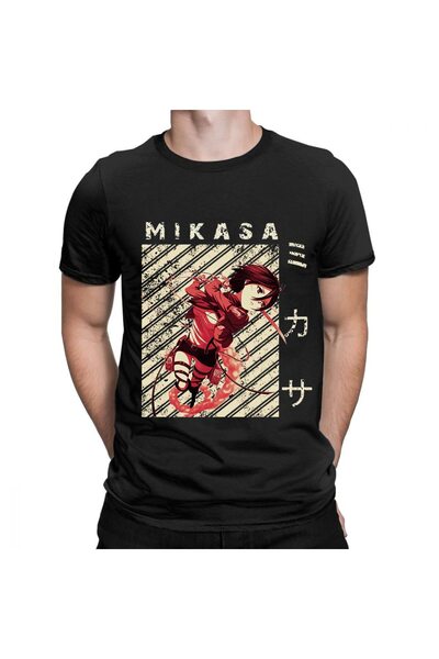 Vordevia Anime Attack on Titan T-shirt muški model754