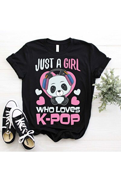 Vordevia pop panda chill kpop srce južna koreja majica