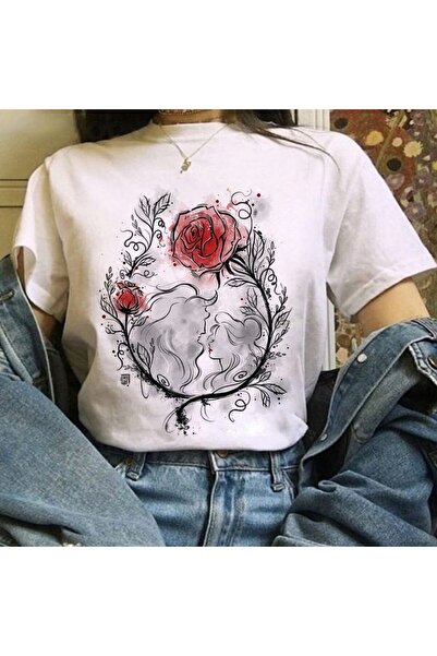 Vordevia Fashion Graphic Japanese Style T-Shirt Model154