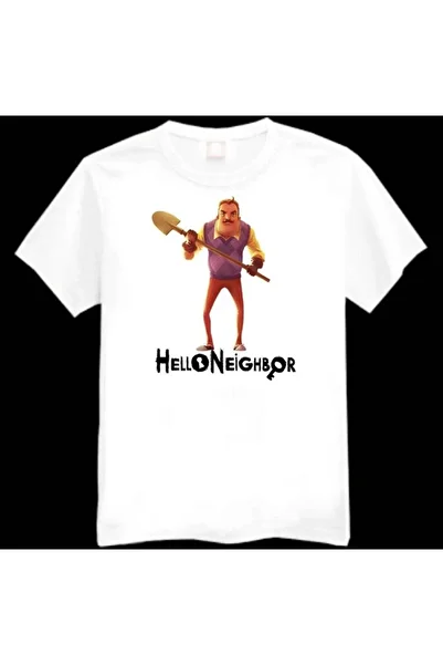 Vordevia Hello Neighbor Neighbor Kids Printed T-Shirt