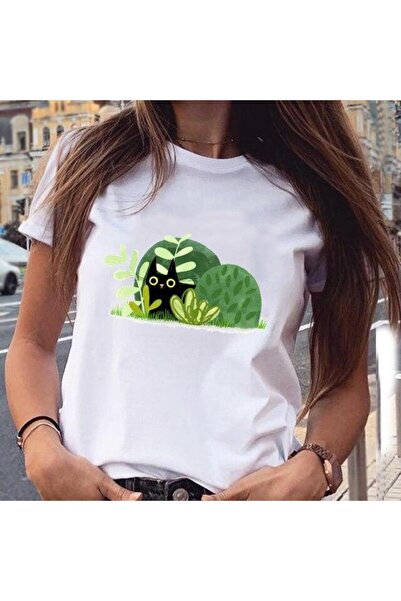 Vordevia Γυναικείο μπλουζάκι με γραφικά στυλ Animals Model464