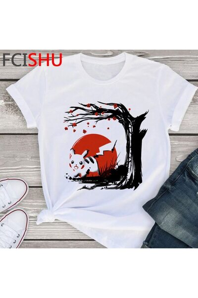 Vordevia Pikachu Pokemon Anime T-shirt Model467
