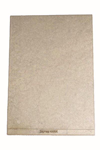 AVMmarketim Kişiselleştirilebilir Duralit MDF Resim Altlığı Ham MDF 35x50cm 3...