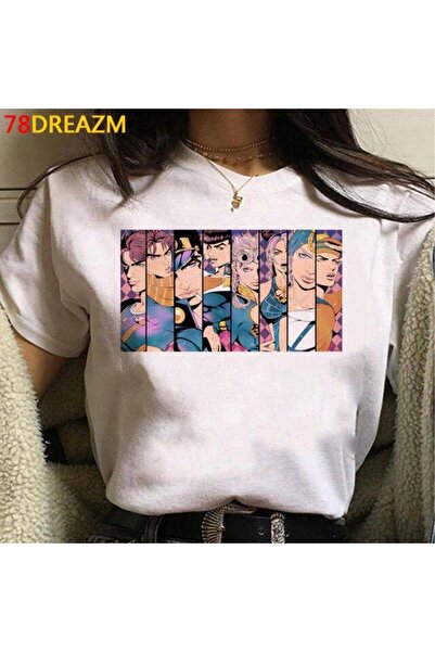 Vordevia Japanska anime serija Jojo Bizarre Adventure T-shirt Model445