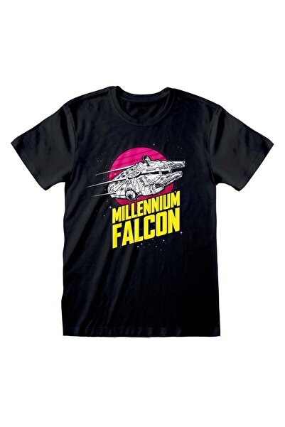 Vordevia Star Wars Millennium Falcon kružna unisex majica