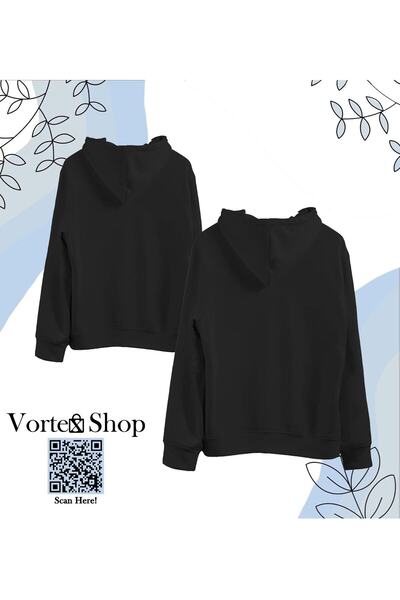 Vordevia Sevgili Çift Kombini Tom Ve Jerry Tasarım Kapüşonlu Sweatshirt 2'li Set