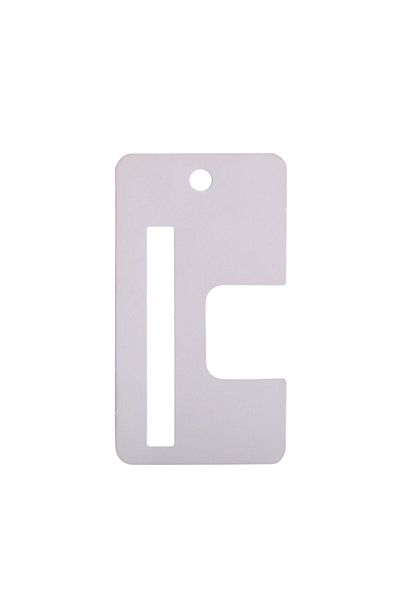 Protec Matbaa Jewelry Buckle Card White 100 Pcs