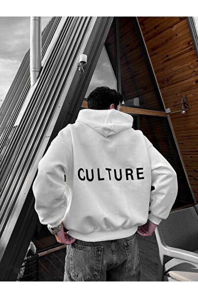 Vordevia Φούτερ με κουκούλα unisex oversized 3-πλεκτό με τσέπη καγκουρό