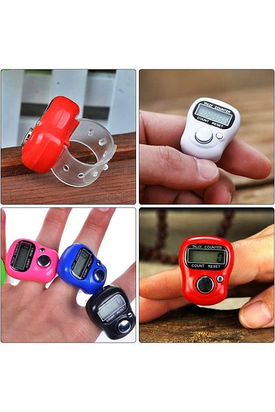 Boldy Zikirmatik Sports Counter Tasbih - Inel Zikirmatik cu contor digital electronic (1 bucată)