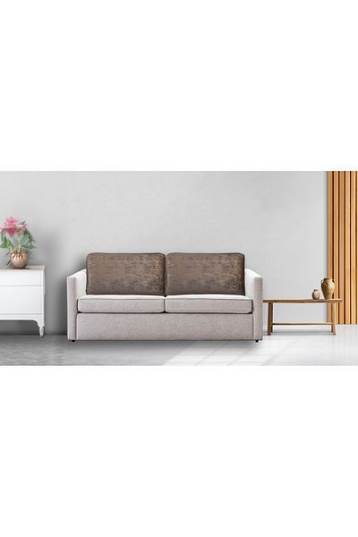 AYPETEKS Калъфка за облегалка за диван Avantgarde Mink Gold с бродерия в кутия