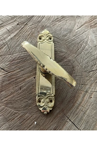 DMR GOLD SARI AHŞAP PENCERE KOLU PİRİNÇ AHŞAP PENCERE MANDALI