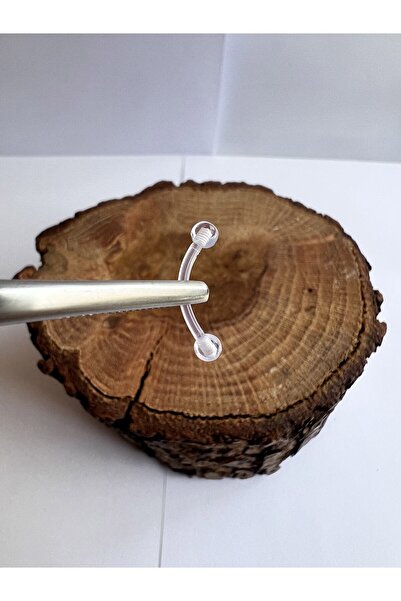 Karınca Piercing Bioplast Şeffaf Kulak Forward Helix Conch Smiley Bridge Snug Daith Tragus Septum Nipple Kaş Piercing