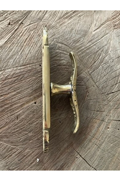 DMR GOLD SARI AHŞAP PENCERE KOLU PİRİNÇ AHŞAP PENCERE MANDALI