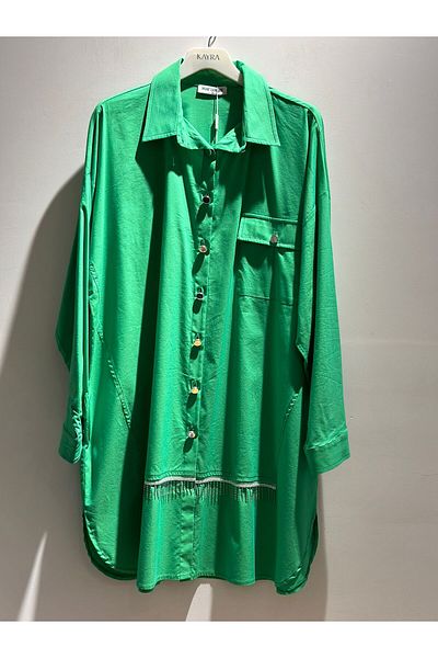 FUAT GÜRSEN Chain Detailed Tunic