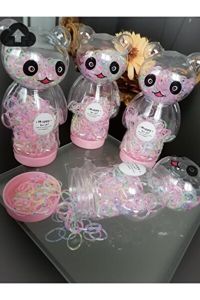 AlkazanAnkara Πόρπες από καουτσούκ Perma σε κουτί αρκουδάκι, ανθεκτικές πόρπε...