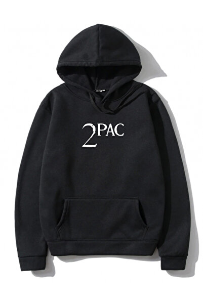 Vordevia Tupac dizajn Štampano zima Oversize kroj Sa kapuljačom dukserica (s ...