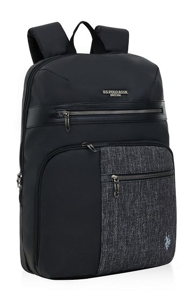 U.S. Polo Assn. ΒΑΣΗ. POLO ASSN. PLEVR23678 Μαύρο Unisex σακίδιο πλάτης