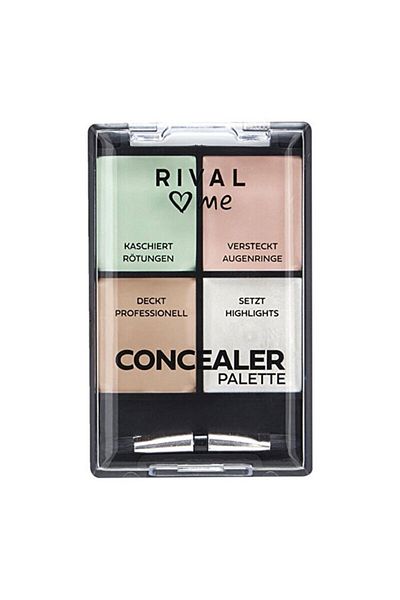 Rival Loves Me Redness Neutralizing Concealer Palette Set of 4