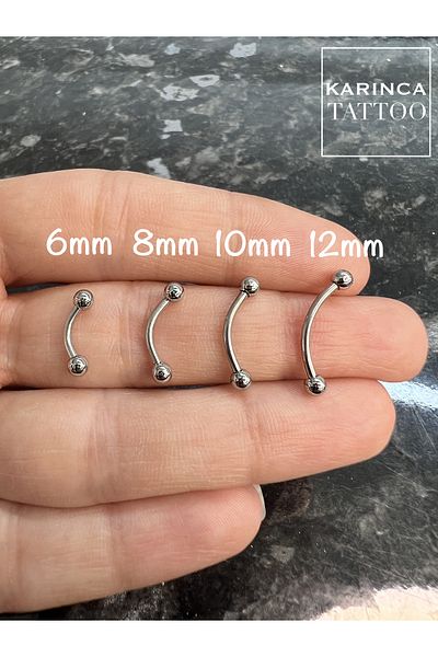 Karınca Piercing High Quality Eyebrow Piercing Ear Snug Helix Cartilage Daith Conch Rook Tragus Piercing