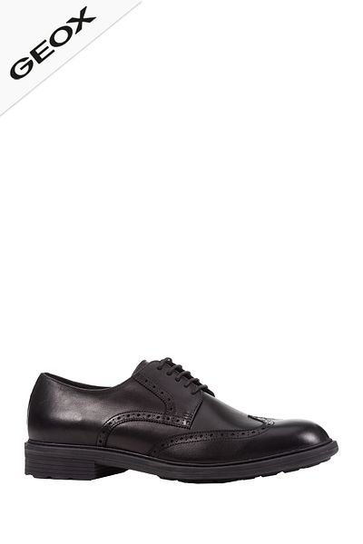 Geox Geox Black Formal Shoes Mens Shoes