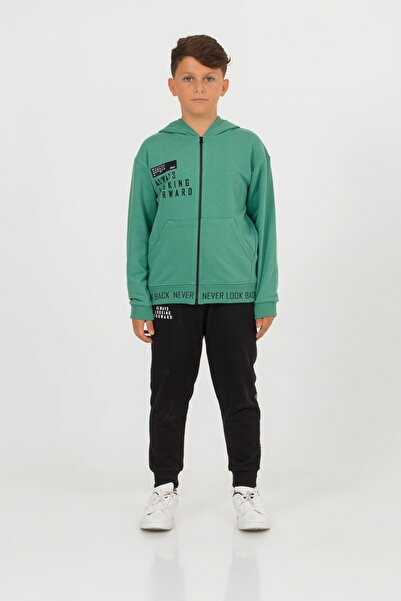 DMB BOYS & GIRLS Set de trening pentru băiat cu picior strâns elastic, cu car...