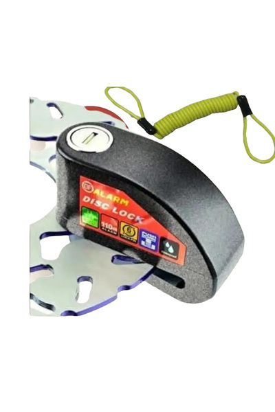 ekovolt Alarmlı Disk Kilidi Hatırlatmalı Kablolu