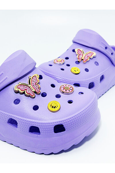 ZSHOES Kız Çocuk Kaymaz Taban Taş Desenli  Terlik/Sandalet ZSHOES