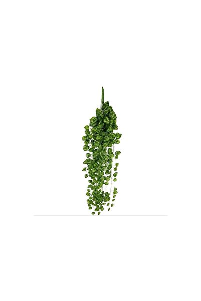 DDPEST 9 Dal Dekoratif Yeşil Yapraklı Yapay Salkım Sarmaşık