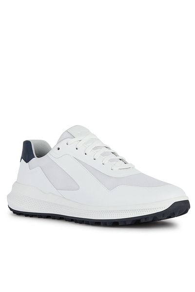 Geox Geox White Trainers Mens Shoes